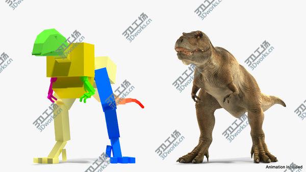 images/goods_img/20210312/3D model Animated Tyrannosaurus Rex Roaring Rigged/5.jpg
